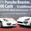 2011 Porsche Boxster or Cayenne or $40,000