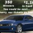 2011 Camaro or $50,000 in cash