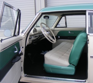 1954 Ford Crestline Victoria interior 1954 Ford Crestline Victoria interior