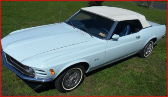 1970 Mustang Convertible 1970 Mustang Convertible