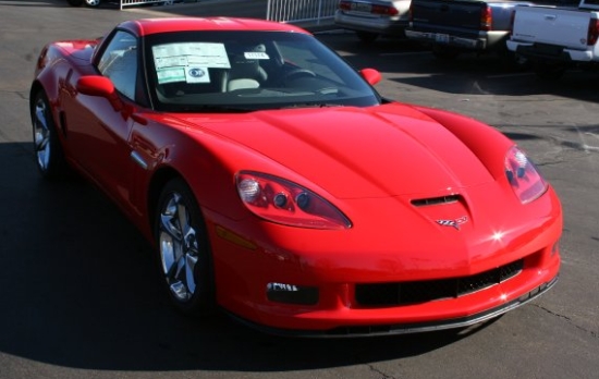 2011 Corvette GS Coupe Front