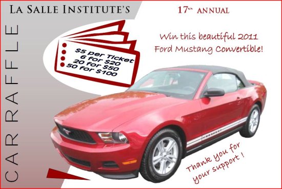 LaSalle Institute -2011 Mustang Convertible 550