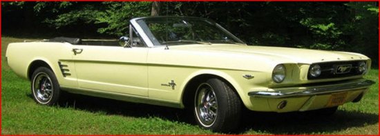 Rotary Club of Bailey’s Crossroads,2012 - 1966 Mustang