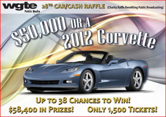 WGTE 2012 Corvette Conv. 