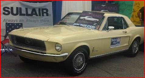 United Way of Laporte County 2012 - 1968 Mustang - #2 -