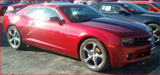 Canastoda Pop Warner 2013 Red Camaro 