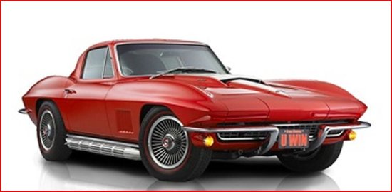 Corvette Giveaway 1967 Coupe 