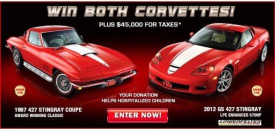 Dream Giveaway 2012 raffle- 67 and 2012 Corvette.JPG Flyer 2 