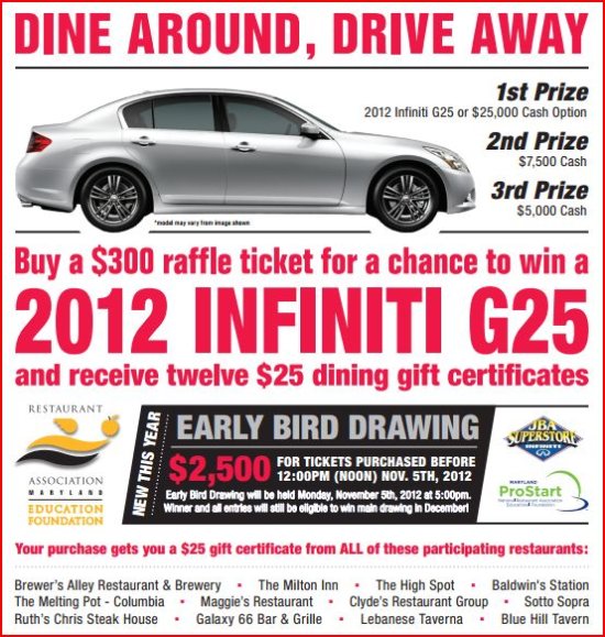 Maryland Restaurant 2013 Infinity.Flyer 