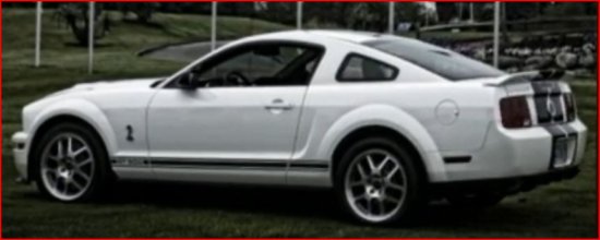 Washington Rest Assoc Ed Found 2008 Mustang Shelby GT 500 Cobra