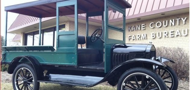 Kane County Farm 2013 - 1921 Model T Huckster -.
