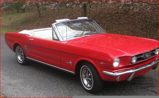 Diskurs Persuasion lure 1966 Ford Mustang Convertible