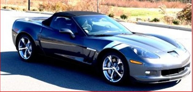 Jeff Gordon's 2013 -2012 Grand Sport 4LT Corvette Conv rt.