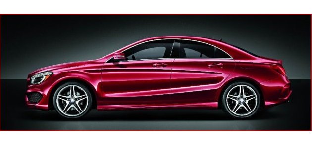 Ronald Mcdonald House of San Diago 2013 - 2014 Merceded-Benz CLA - car.left side