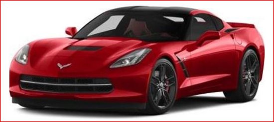 Center For Enriched Living 4-28-2014 raffle - 2014 Corvette Stingray Coupe Z51 1LT or $40,000 Cash - left side