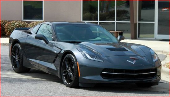 Dale Jr Foundation 10-01-2014 raffle - 2914 Corvette Stingray Coupe 3LT - right front #3