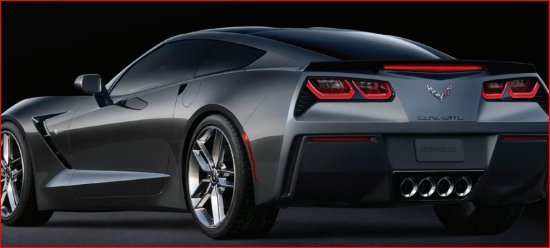 Easter Seals 4-12-2014 raffle - 2014 Corvette and $50,000 - left rear