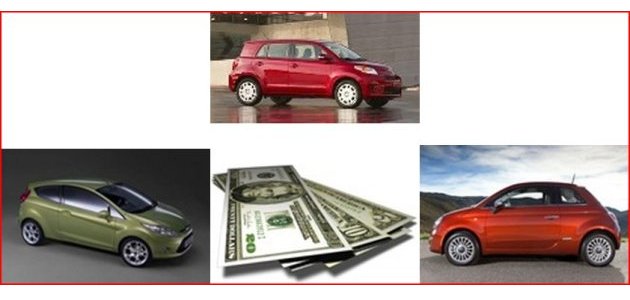 Ursuline Academy 5-16-2014 raffle - Fiat 500, Ford Fiesta, Toyota Scion XD or $15K - 3 cars cash.