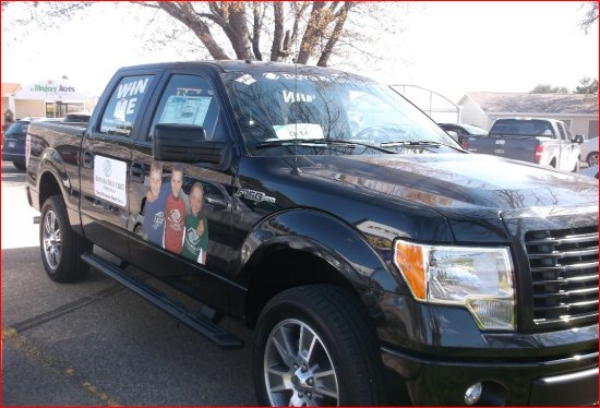 Boys & Girls Club of Brookings 6-19-2014 raffle -2014 Ford F-150 - right side