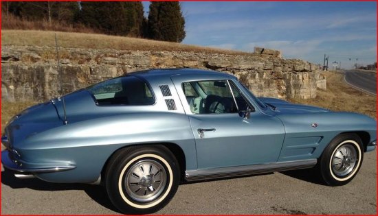 St. Mary's Center Inc. 11-22-2014 raffle - 1964 Corvette or $25,000 - left side.car only 881x504