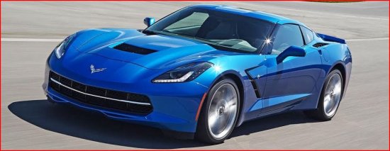 McQuaid Jesuit 3-20-2015 raffle - 2015 Corvette Coupe or $40,000 Cash - left front