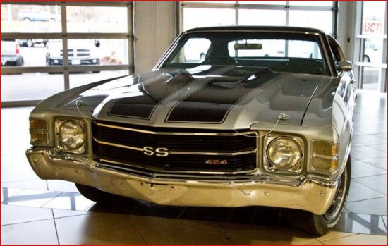 CASA of Jackson County 11-08-2014 raffle - 1971 Chevelle SS - front