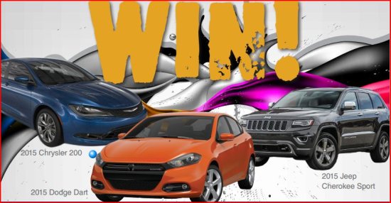 Seminole High School Marching Band 1-09-2015 raffle - Choose a 2015 Jeep, Chrysler or Dodge - Poster