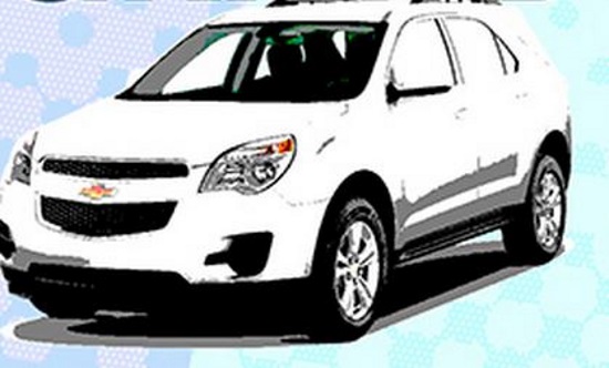 Boys & Girls Club of Yankton 8-12-2015 raffle - 2015 Chevy Equinox or $25,000 toward vehicle - left front