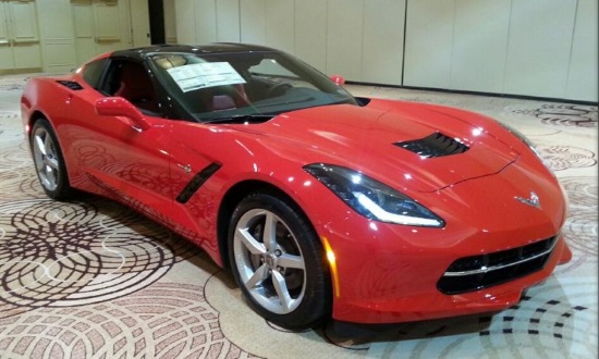 AACA Museum 10-10-2015 raffle - 2015 Corvette or $35,000 Cash - right front.