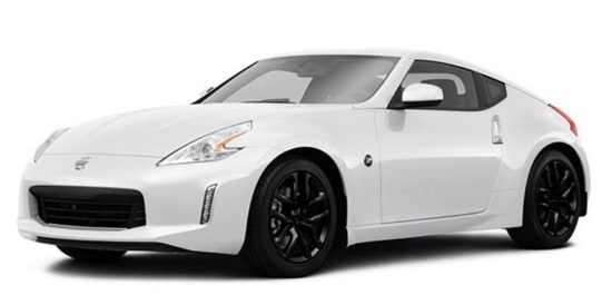 Children’s Museum of New Hampshire 5-2016 raffle - 2016 Nissan 370Z Coupe or $20,000 Cash - left front