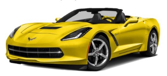 St. Sebastian Parish 10-29-2016 raffle - 2016 Corvette Stingray Convertible or $40,000 Cash - left front top dn