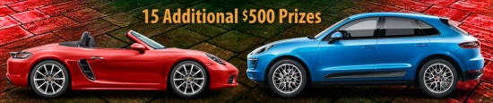 Clarence Rotary Club Foundation 8-01-2016 raffle - 2017 Porsche 718 Boxster, Macan S or $40,000 Cash - cars only