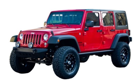 Harold E. Eisenberg Foundation 10- 18-2016 raffle - 2016 Jeep Wrangler Unlimited Sport 4×4 OR $15,000 CASH - left front