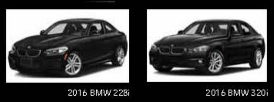 Carmel High School Band Boosters 9-23-2016 raffle - Choose a BMW, Mini Cooper or $25,000 Cash - 2 BMW 