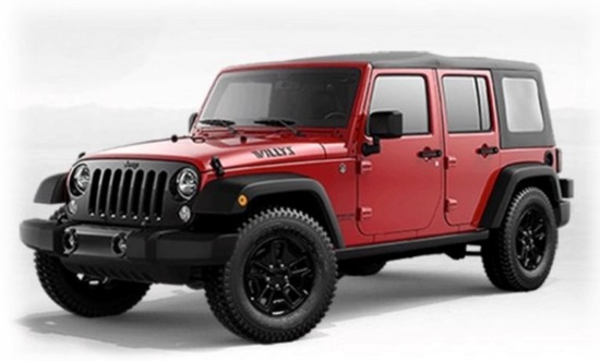 2016 Jeep Wrangler Unlimited 4×4 Willys or $20,000 Cash