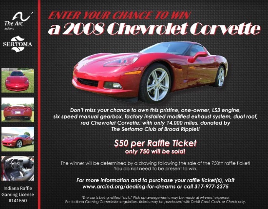 arc-of-indiana-10-15-2016-raffle-2008-red-chevy-corvette-flyer-2-