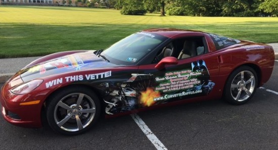 Corvette Enthusiasts Community Foundation 10-13-2016 raffle - 2008 Corvette Coupe - left side 