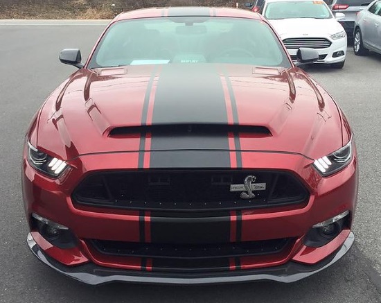 KofC #4245 Council 10-02-2016 raffle - 2016 Mustang Shelby Super Snake - front. 