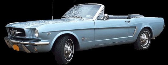 Northeast Classic Car Museum 10-07-2016 raffle - 1965 Mustang Convertible - left front