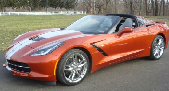 St. Jude the Apostle Church10-23-2016 raffle - 2016 Corvette Stingray Convertible or $40,000 Cash - left front 