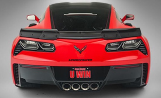 2017 Corvette Dream Giveaway 12-31-2017 drawing - 1963 Split Window, 2017 Lingenfelter Z06 & $50,000 for taxes - rear.Z06 