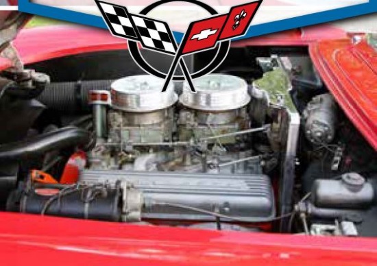 Colonel Crawford Eagles All-Sports Booster Club 4-01-2017 raffle - 1957 Corvette Convertible or $40,000.00 Cash - engine 