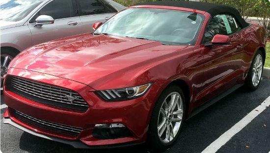 New Horizons of Southwest Florida 4-17-2017 raffle - 2017 Mustang Convertible - top up 