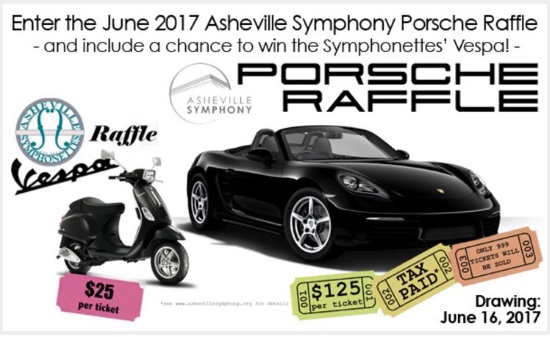 Asheville Symphony 6-16-2017 raffle - Asheville Symphony - Flyer 