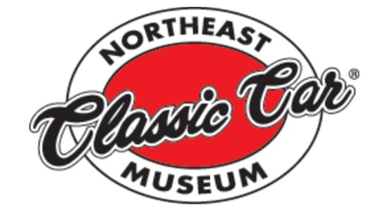 Northeast Classic Car Museum 10-06-2017 raffle - 1965 Ford Mustang Convertible - logo 