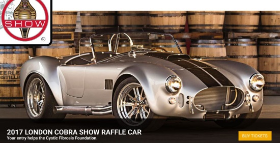 Ohio Cobra Club 6-24-2017 raffle - Superformance Mark III Cobra Roadster replica - right front 