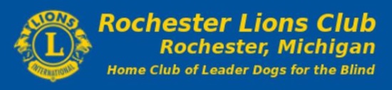 Rochester Lions Club Charities 8-13-2017 raffle - 2017 Ford Mustang V-6 Convertible - logo 