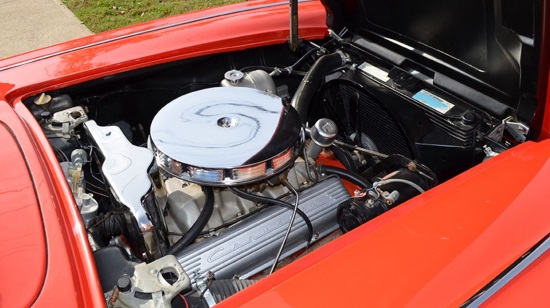 Saint Bernard Catholic Church 8-19-2017 raffle - 1962 Corvette Convertible, 327-340 HP - engine 