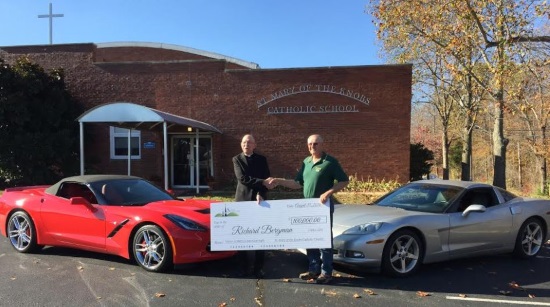 St. Mary of the Knobs Catholic Church -8-20-2017 raffle - 2018 Chevy Corvette or $100,000 Cash - 2016 raffle