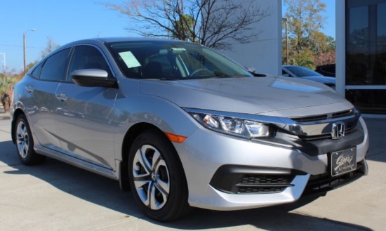 North Charleston POPS 9-09-2017 raffle - 2017 Honda Civic or $14,000 - right front